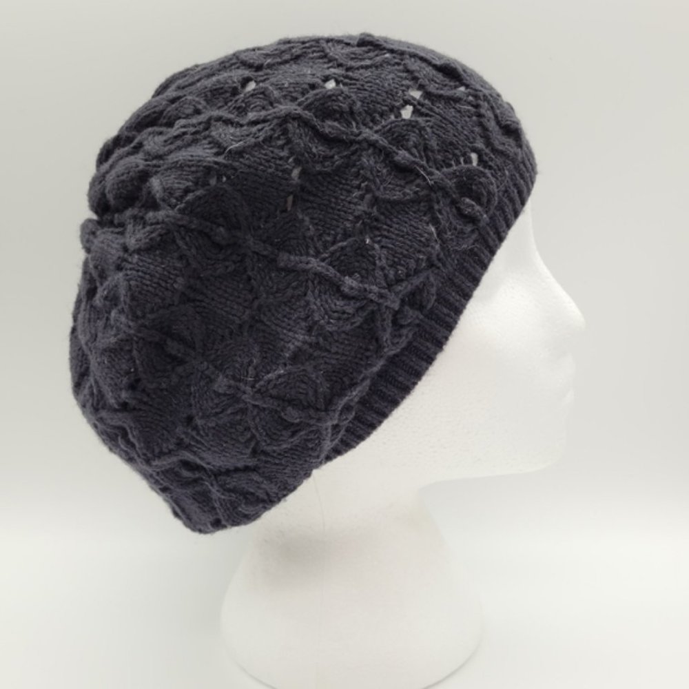 TALULA | loose knit beret slouchy hat